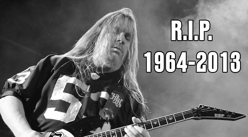 Πέθανε ο κιθαρίστας των Slayer
