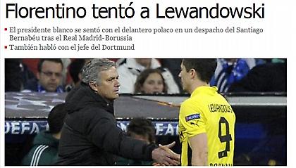 Τετ-α-τετ Πέρεθ με Λεβαντόφσκι