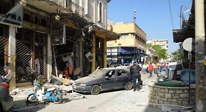 Ισχυρή έκρηξη στο κέντρο της Καλαμάτας