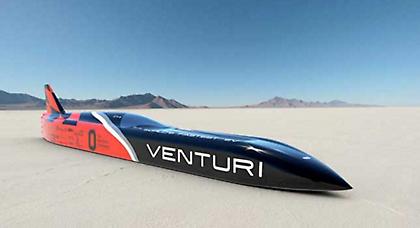 Venturi VBB-3: πάει για νέο ρεκόρ ταχύτητας!
