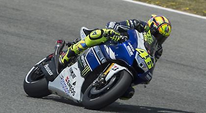 Δεν πτοείται από το ατύχημα ο Ρόσι (video)