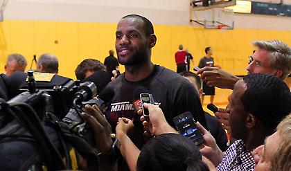 Λεμπρόν: «Δεν ξέρω ποιο είναι το ταβάνι μου»