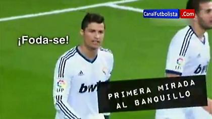 Σάλος με το βρισίδι του Κριστιάνο(vid)