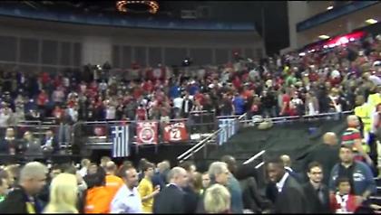 Η αποθέωση στον Χάινς (video)