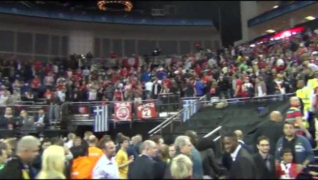 Η αποθέωση στον Χάινς (video)