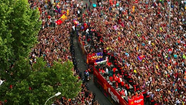 «Βούλιαξε» η Καταλονία για τη Μπάρτσα