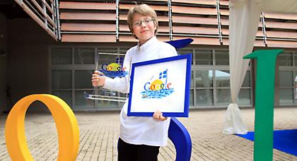 Το έργο του Αστέριου σήμερα στην αρχική σελίδα της Google Ελλάδας!