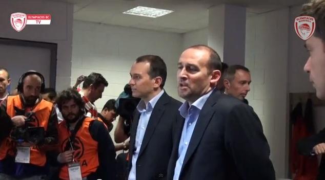 Η ομιλία των Αγγελόπουλων μετά την κούπα (video)
