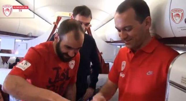 Η τούρτα των Πρωταθλητών Ευρώπης (video)