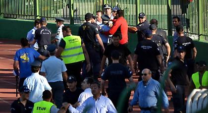 Ένταση στη Μυτιλήνη