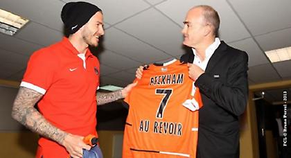 Η Λοριάν τίμησε τον Μπέκαμ