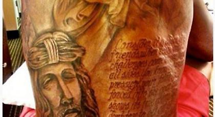 Το τατουάζ του Κέβιν Ντουράντ με τον Ιησού