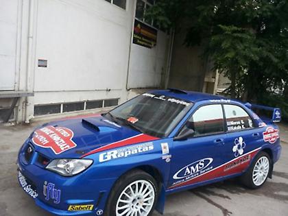 Νιώρας - Κακαλής με Subaru Impreza στο Ράλλυ Ακρόπολις