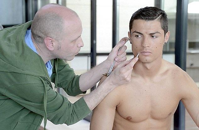 Κέρινος Ρονάλντο (video)