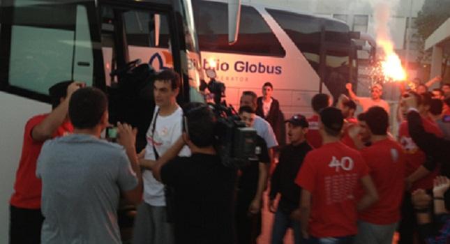 «Θερμή» υποδοχή για τους πρωταθλητές Ευρώπης! (video)