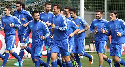 Live streaming: Η προπόνηση της Εθνικής