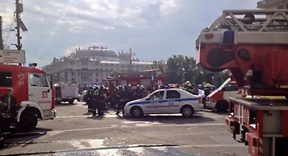 Μόσχα : Πυρκαγιά στο Μετρό