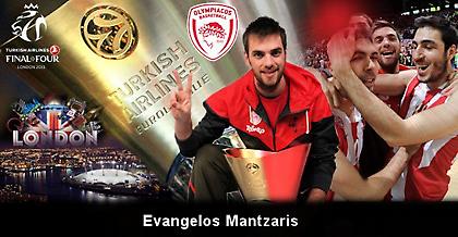 Αφιέρωμα Ευρωλίγκας στον Μάντζαρη