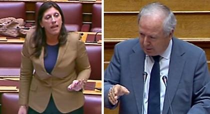 Επεισόδια Μαρκογιαννάκη-Κωνσταντοπούλου στη Βουλή