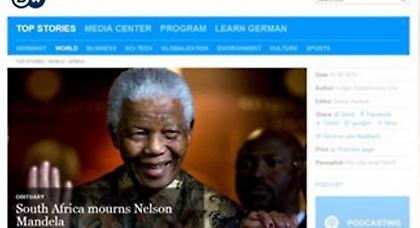 Γκάφα «ολκής» από DW: Πέθανε τον Νέλσον Μαντέλα!