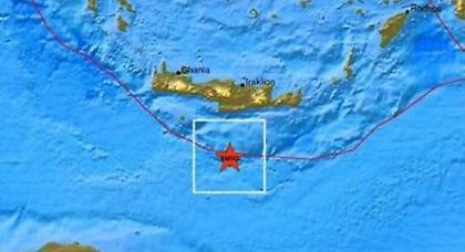 Ισχυρός σεισμός 6 Ρίχτερ στην Κρήτη