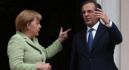 Μέρκελ:  «Στηρίζω Σαμαρά»