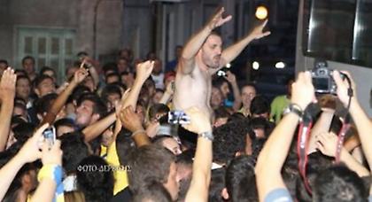 Η υποδοχή των «ηρώων» του Παναιτωλικού