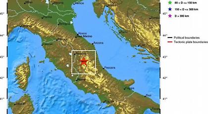 Σεισμός 5,1 Ρίχτερ στην Ιταλία