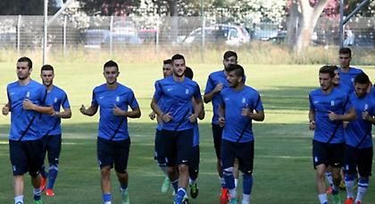Η 11άδα της Εθνικής Νέων