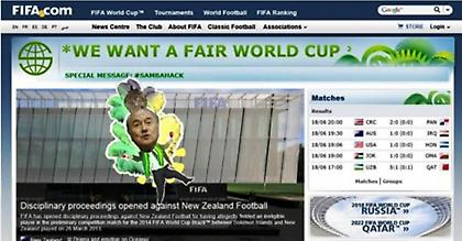 «Χόρεψαν» τον Μπλάτερ οι Βραζιλιάνοι!