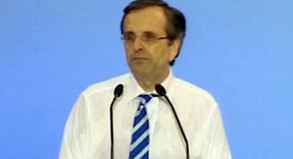 Ξανά στο βήμα του συνεδρίου ο Α. Σαμαράς