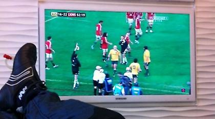 Ο Γουέμπερ χαλαρώνει με ράγκμπι