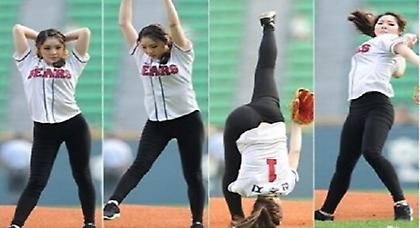 Η «χορεύτρια» πίτσερ, εντυπωσίασε!