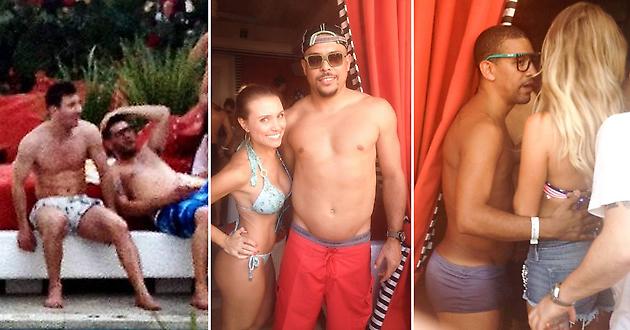 Ξεφάντωσε με Ρονάλντο ο Μέσι