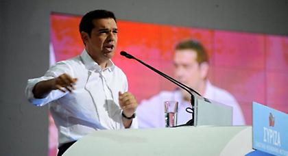 Πανηγυρική εκλογή Τσίπρα
