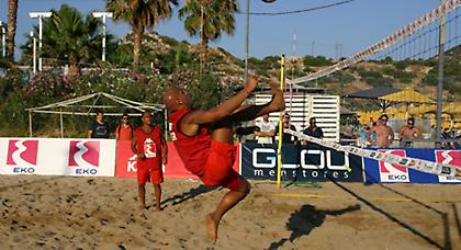Θέαμα στο 1ο Open FootVolley 2013