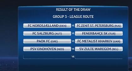 Με Μέταλιστ ο ΠΑΟΚ