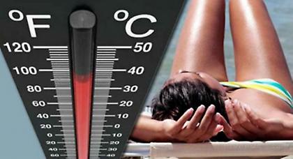 Στους 38 βαθμούς ο υδράργυρος σήμερα