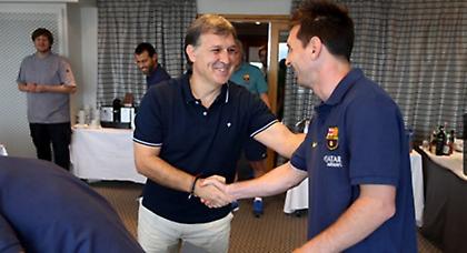 Η γνωριμία του Μαρτίνο με τους παίκτες