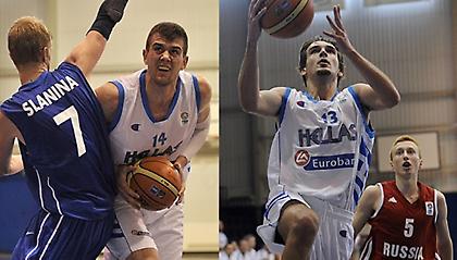 Στο Ευρωμπάσκετ Διαμαντάκος και Σταμάτης