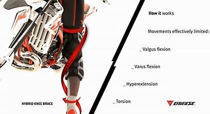 Υβριδική επιγονατίδα από την Dainese!