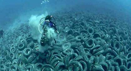 Που καταλήγουν τα άχρηστα ελαστικά των αυτοκινήτων;