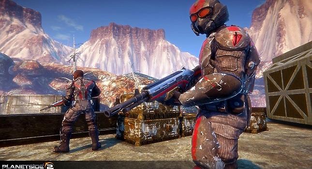 Συνεργασία εκδόσεων PC, PS4 στο PlanetSide 2