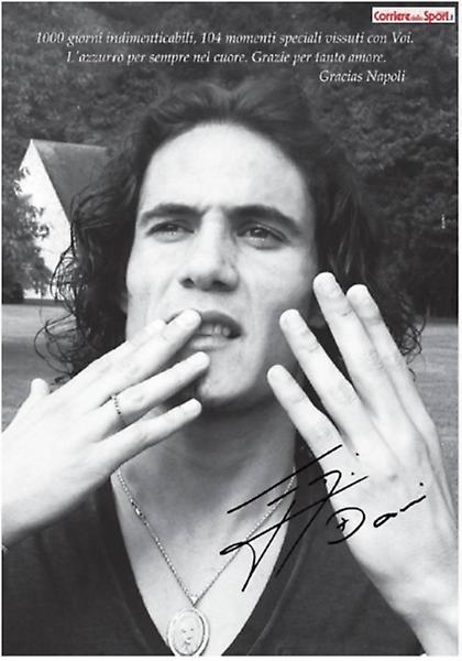 Ολοσέλιδο «ευχαριστώ» από Καβάνι