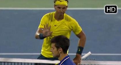 Την «έφαγε» στα μούτρα ο Τζόκοβιτς (video)