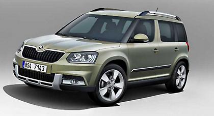 Ανανεωμένο Skoda Yeti στην Φρανκφούρτη!