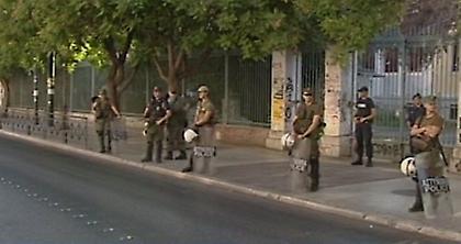 Ολοκληρώθηκε η επιχείρηση της ΕΛ.ΑΣ. στο Πολυτεχνείο