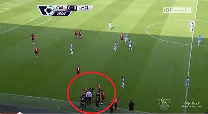 Μπουγέλωσε το διαιτητή (video)