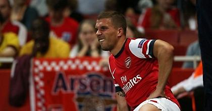 Τρεις εβδομάδες εκτός ο Ποντόλσκι