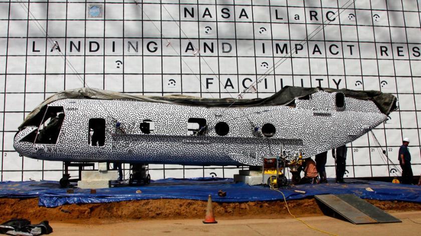 Δείτε τη NASA να καταστρέφει ένα ελικόπτερο